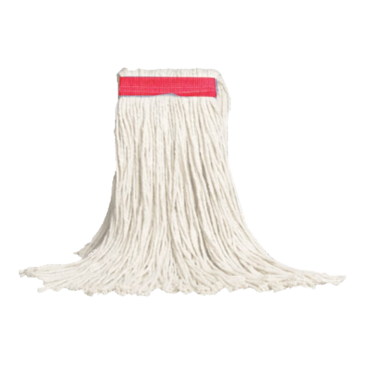 Tête de balai à franges synthétiques à bande étroite de 32 oz