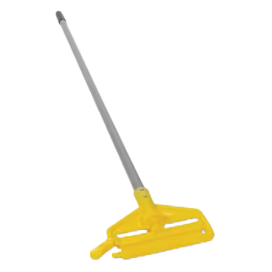 Yellow Metal Side Gate Mop Handle (Heavy-Duty)