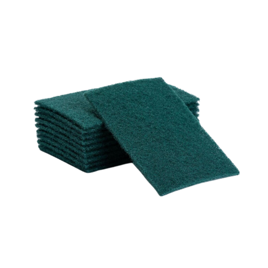 Heavy-Duty Scouring Pads, 15x10cm (480 Total Pads/Case)