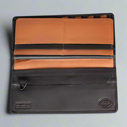 Portefeuille en cuir JBG International pour homme avec poche poitrine