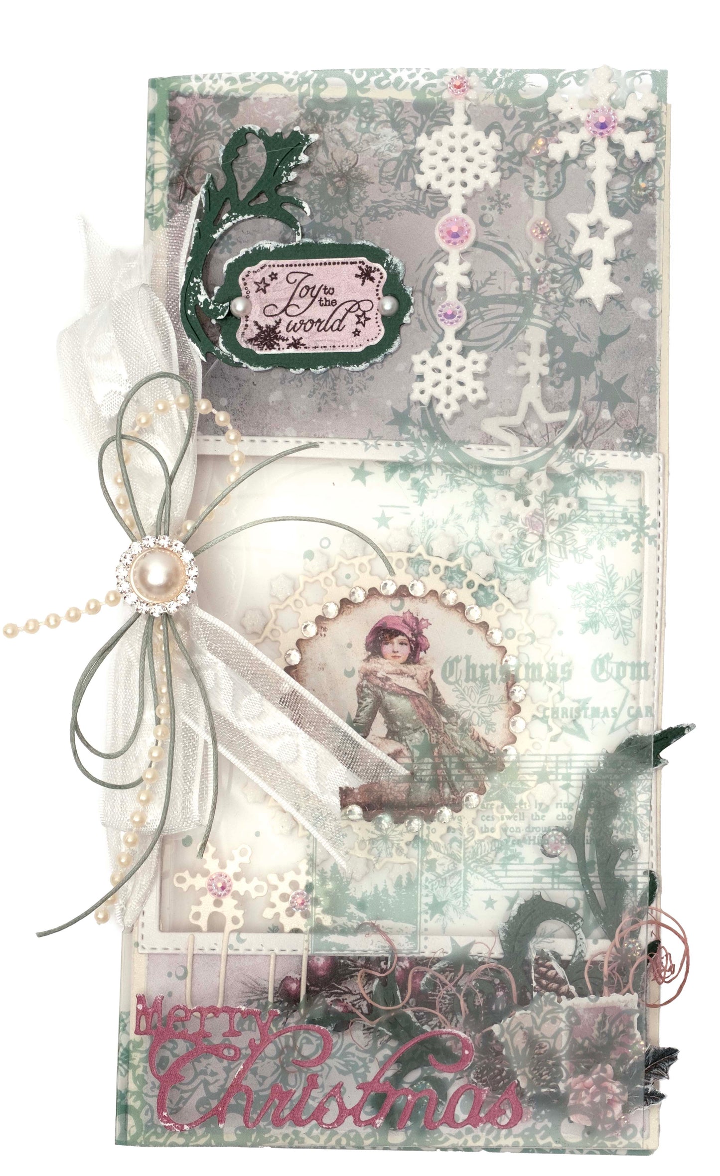 JMA Cutting Die Merry Christmas Christmas Blush 5 Pieces