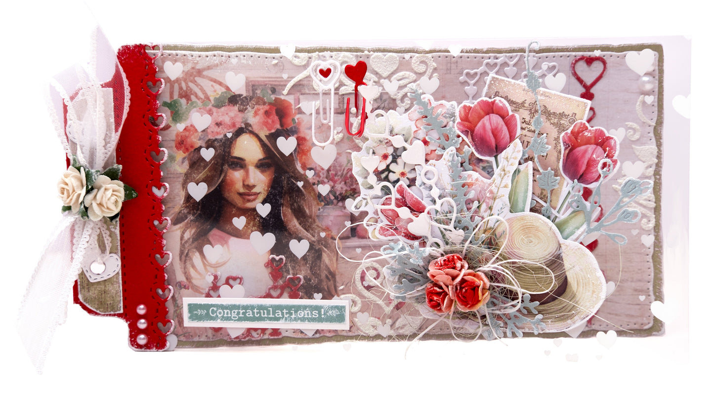 JMA Cutting Die Florals Sending You Love 11 PC