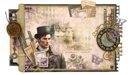 JMA Cutting Die Victorian Embellishments Victorian Dreams 7 PC