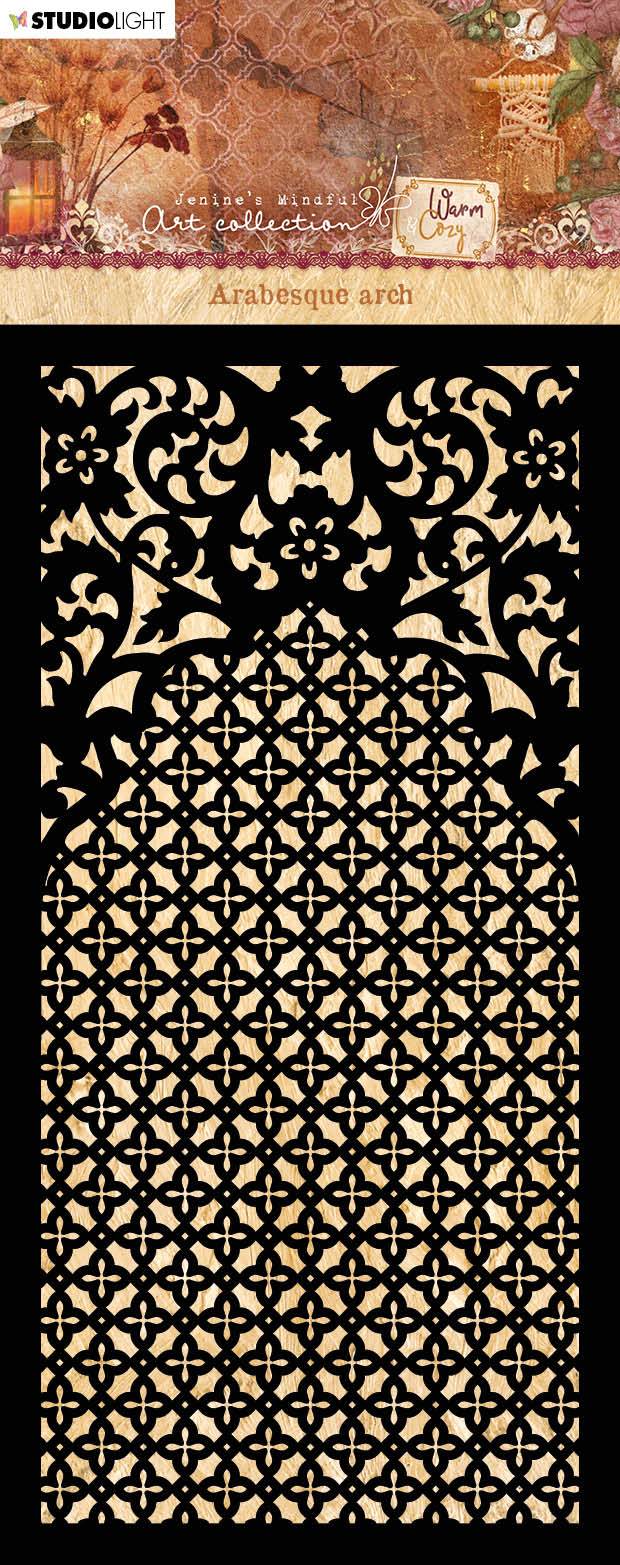 JMA Masque Arabesque Voûte Chaud & Douillet 105x210x1mm 1 pièce n°57
