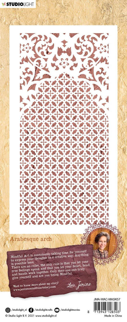 JMA Masque Arabesque Voûte Chaud & Douillet 105x210x1mm 1 pièce n°57