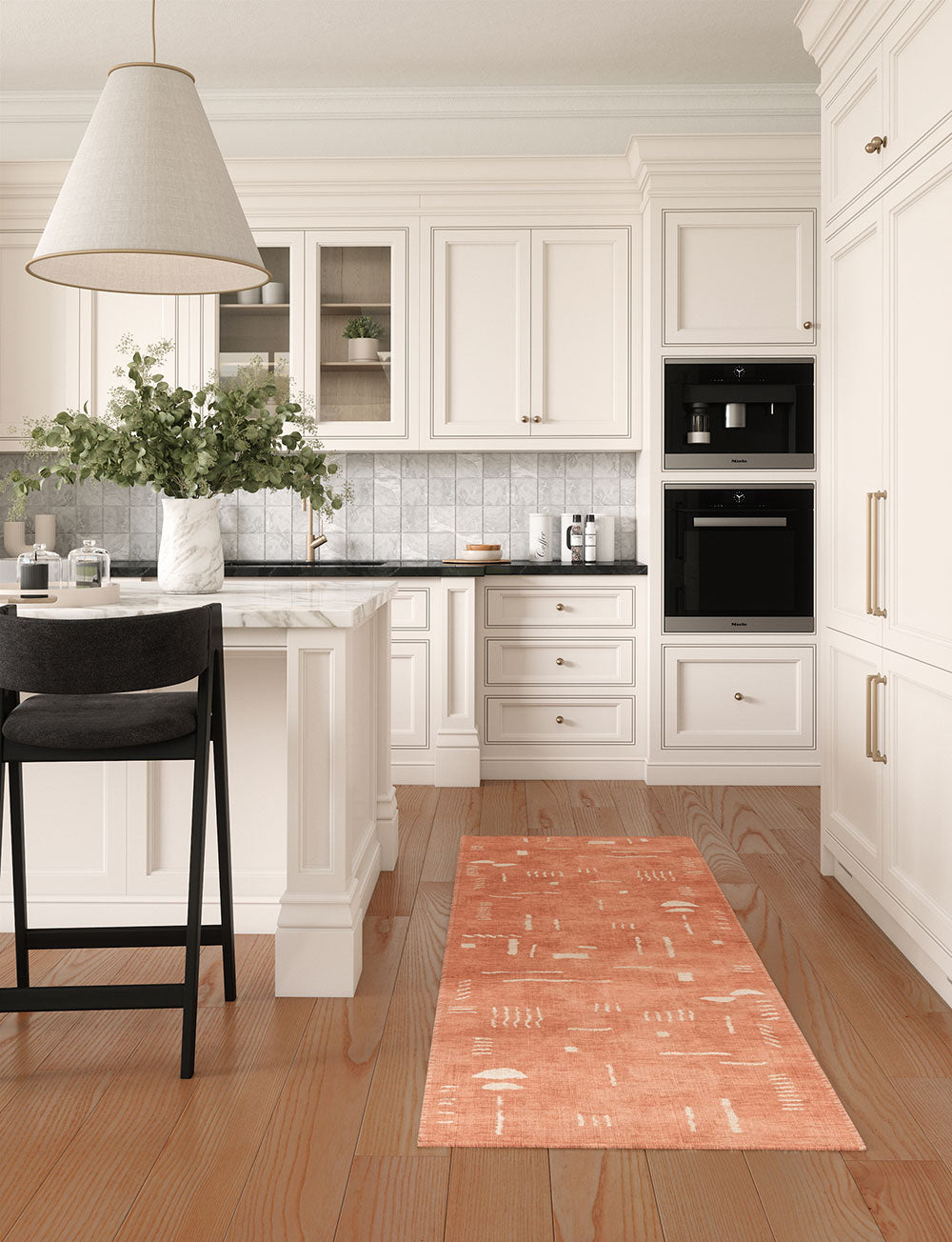 Jama Coral Pink Rug