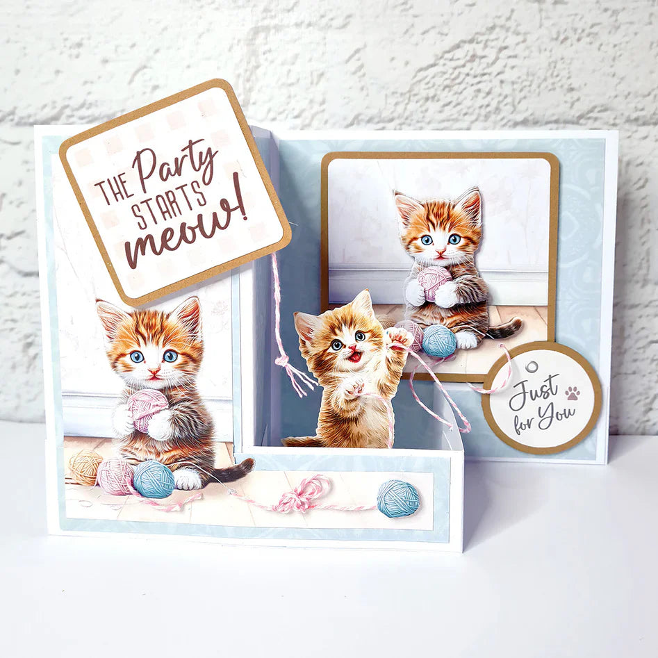 Collection de découpes et de décopatch Chatons Ingénieux