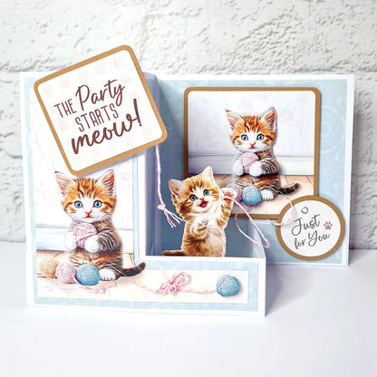 Collection de découpes et de décopatch Chatons Ingénieux