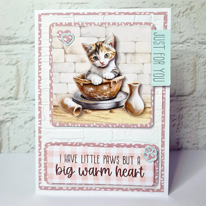 Collection de découpes et de décopatch Chatons Ingénieux