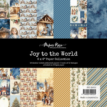 Collection de papiers Joy to the World 6x6 35500