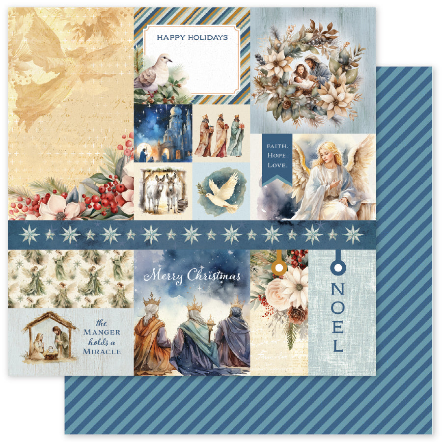 Collection de papiers Joy to the World 6x6 35500