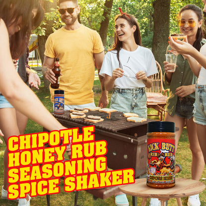 Kick Butt Chipotle Honey Rib Rub - 10oz