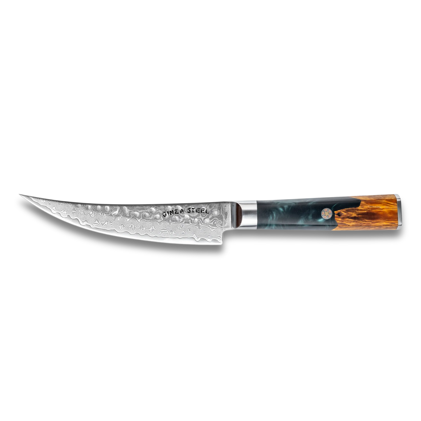 Kaze Katana 6″ Boning Knife | Damascus Steel by Ginza Steel