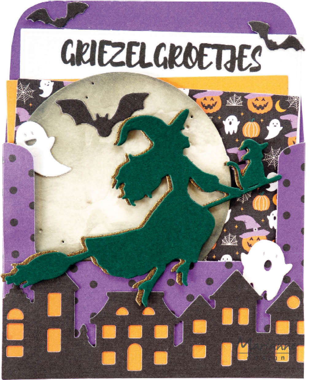 Matrice de découpe Marianne Design Craftables - Silhouette - Village