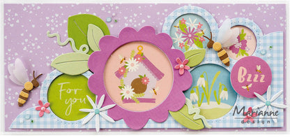 Marianne Design Stickers - Hello Spring by Marleen