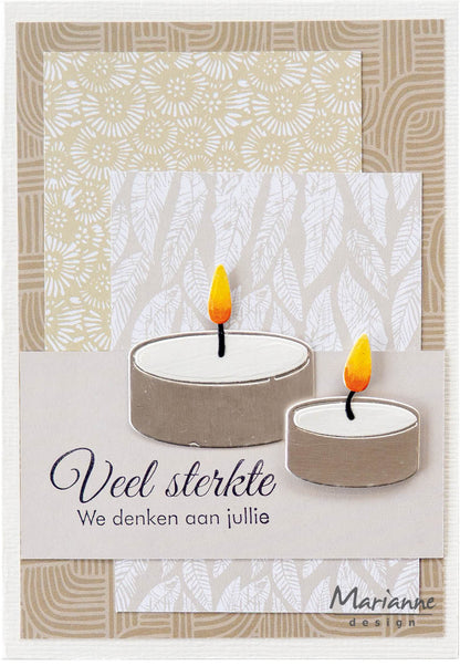Marianne Design A4 Paper Pad - Earth Tones