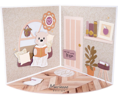 Marianne Design Collectables Die - Lamp & Stool by Marleen