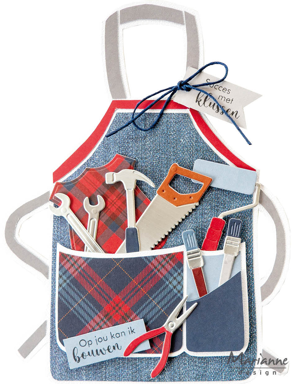 Marianne Design Cardstock 6x12 - Salut le beau !