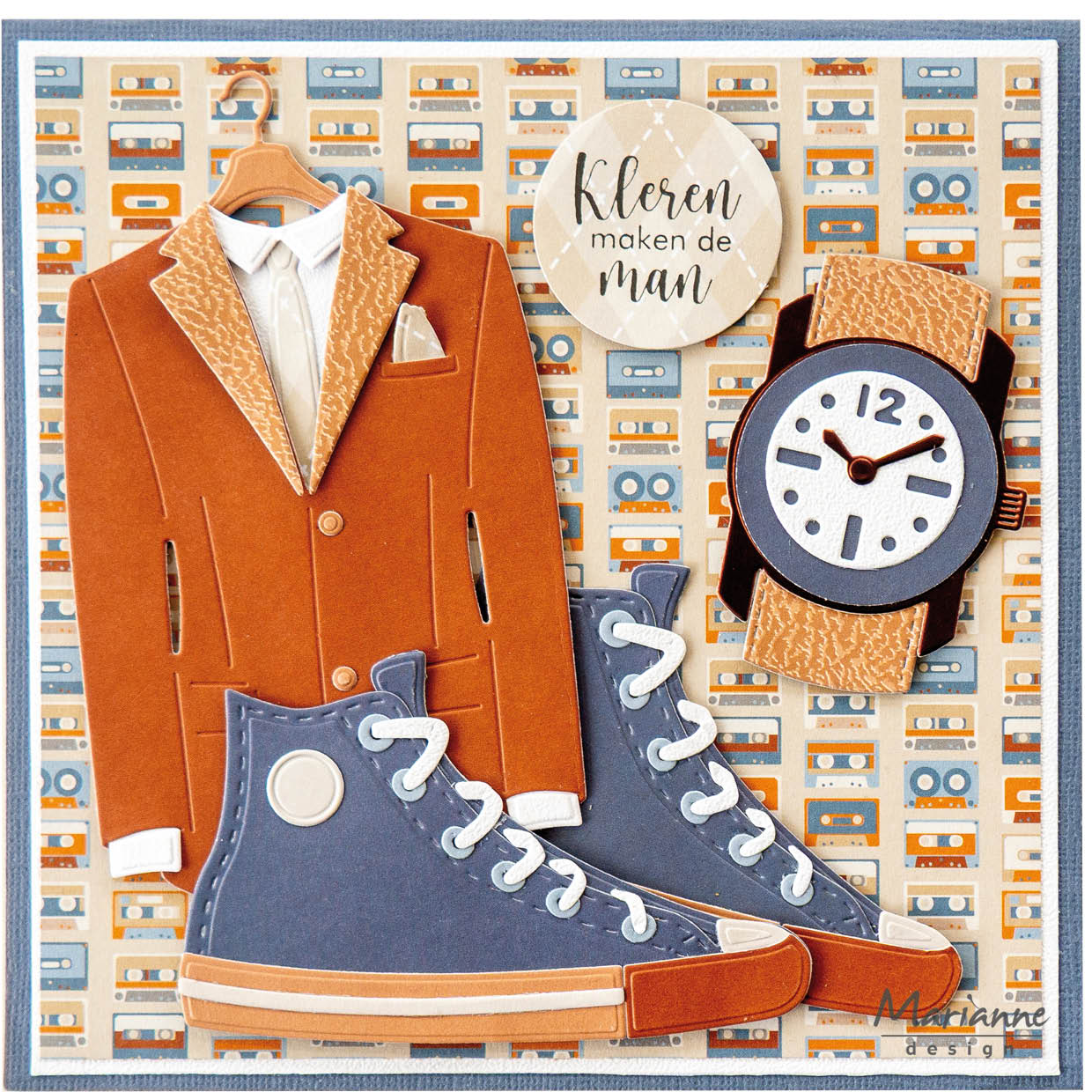 Marianne Design Cardstock 6x12 - Salut le beau !