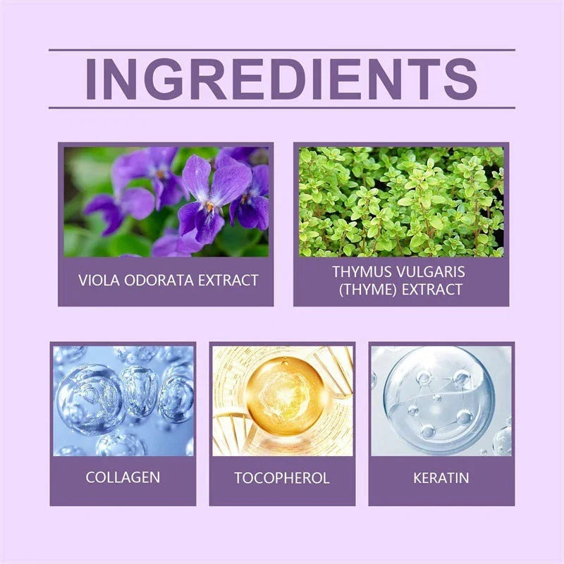 Keratin Purple Hair Care Mask