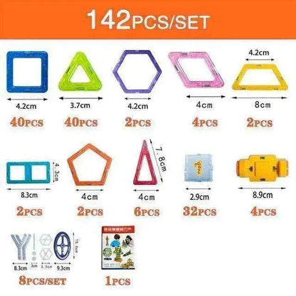 Kids' Magnetic Building Blocks DIY Magnet Toys - Construction Set Gifts