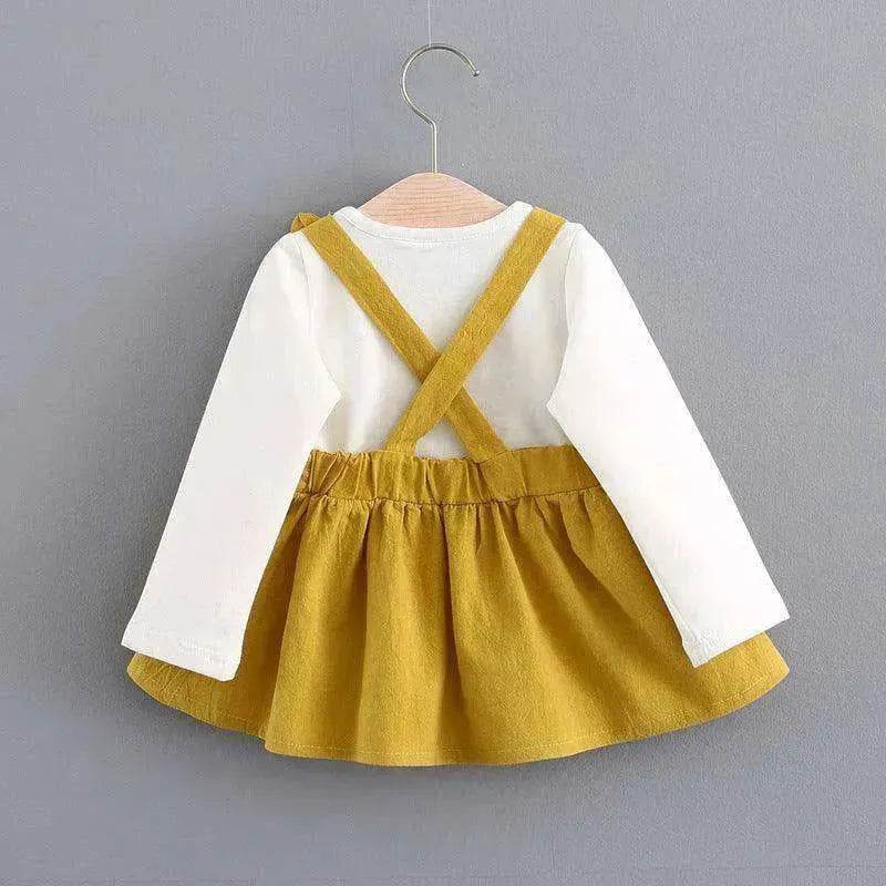 Robe lapin pour petites filles coréennes, robe de princesse bébé 916