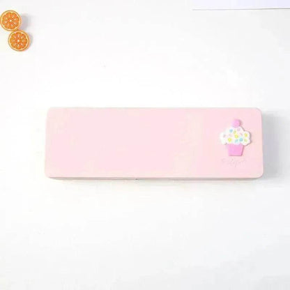 Korean version of ins candy color cartoon pencil case