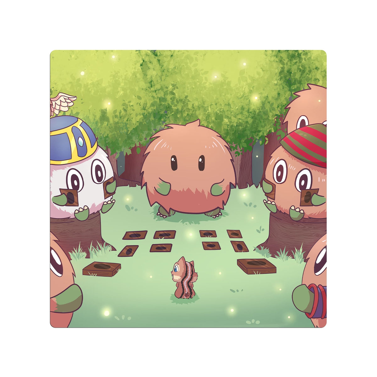 Duel en famille Kuri - Double tapis