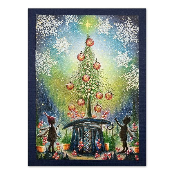 Lavinia Stamps - Snowflakes Large Stamp
