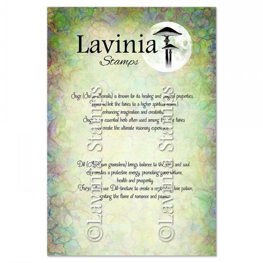 Dill & Sage Words Stamp