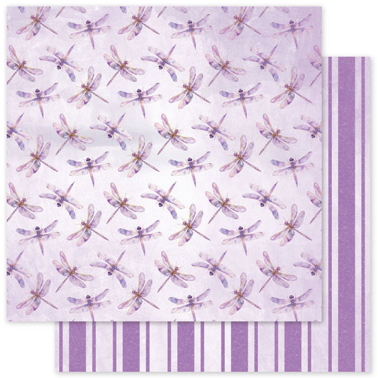 Lavender & Fairies Basics D 12x12 Paper (12pc Bulk Pack) 33513