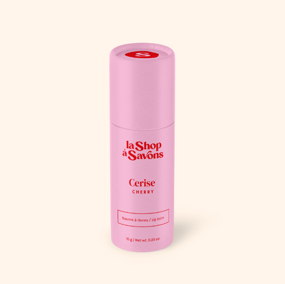 Baume à lèvres végane - Cerise