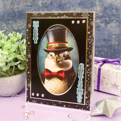 Moonstone Dies - Christmas Vertical Sentiments