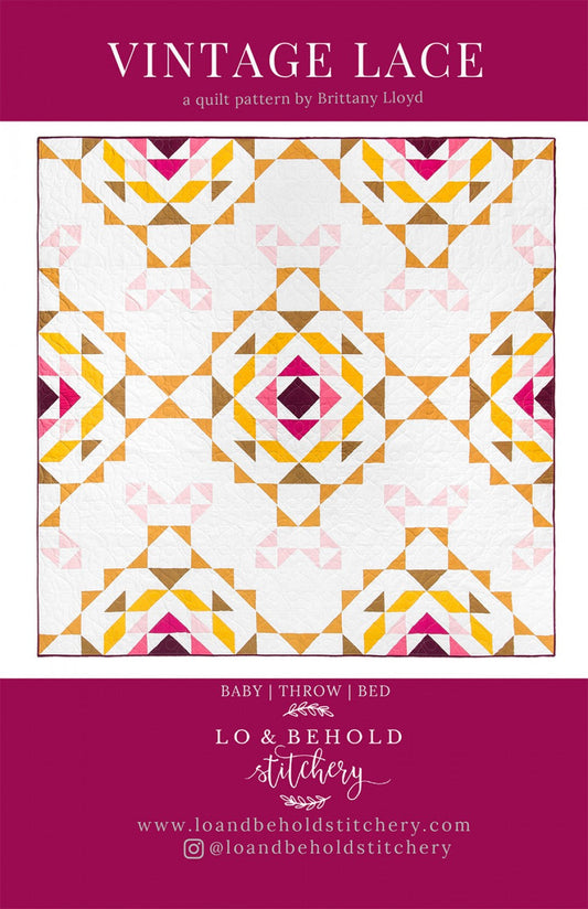 Vintage Lace by Lo & Behold Stitchery