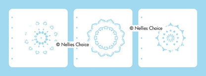 Layered Combi Stencil Set Mandala 2