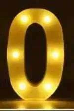 LED Night Light A-Z 0-9 Battery Lamp Wedding Party Decor