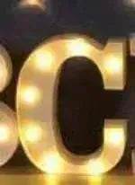 LED Night Light A-Z 0-9 Battery Lamp Wedding Party Decor