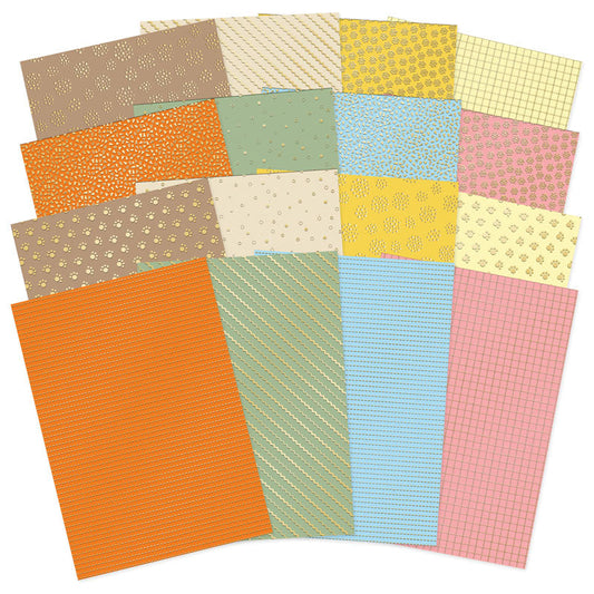 Animal Antics Foiled Edge-to-Edge Cardstock