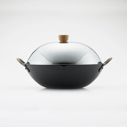 Yoshikawa Cook-Pal Ren 36cm Stainless Steel Lid – Premium Cookware Cover