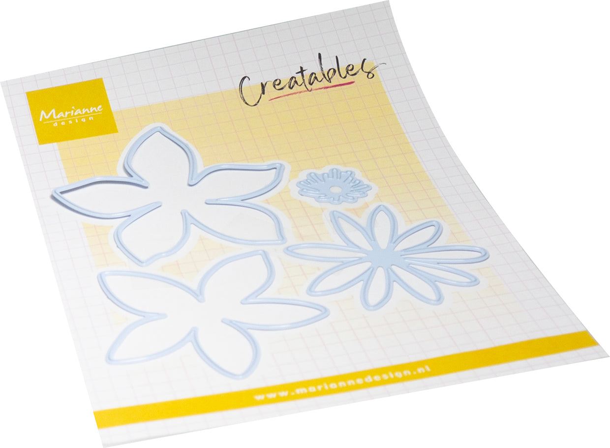 Marianne Design Creatables Die - Fantasy Flowers