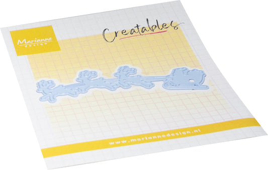 Marianne Design Matrices de découpe Creatables - Père Noël et Traîneau