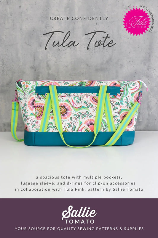 Sallie Tomato - Patron en papier cabas Tula