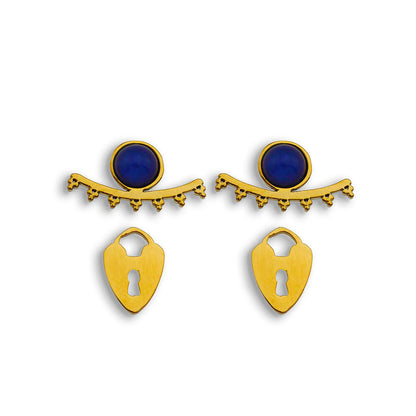 LYDIA 2-Pair Stud Earrings Set