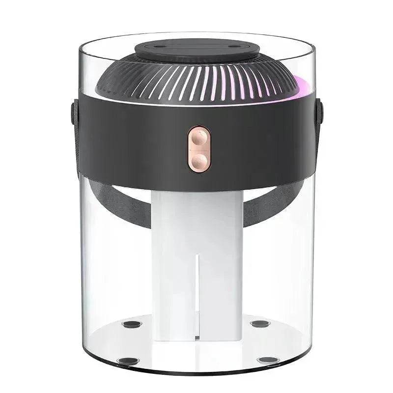 Large Capacity Double Spray Humidifier 26L Ambience Light Commercial Portable Water Replacement