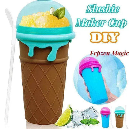 Large Capacity Slushy Cup - Homemade Juice & Smoothie Maker