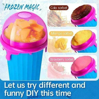 Large Capacity Slushy Cup - Homemade Juice & Smoothie Maker