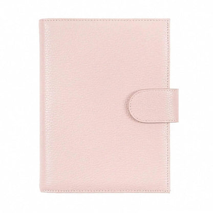 Leather Notebook Lychee Pattern Head Layer Cowhide A6 Loose-Leaf Diary