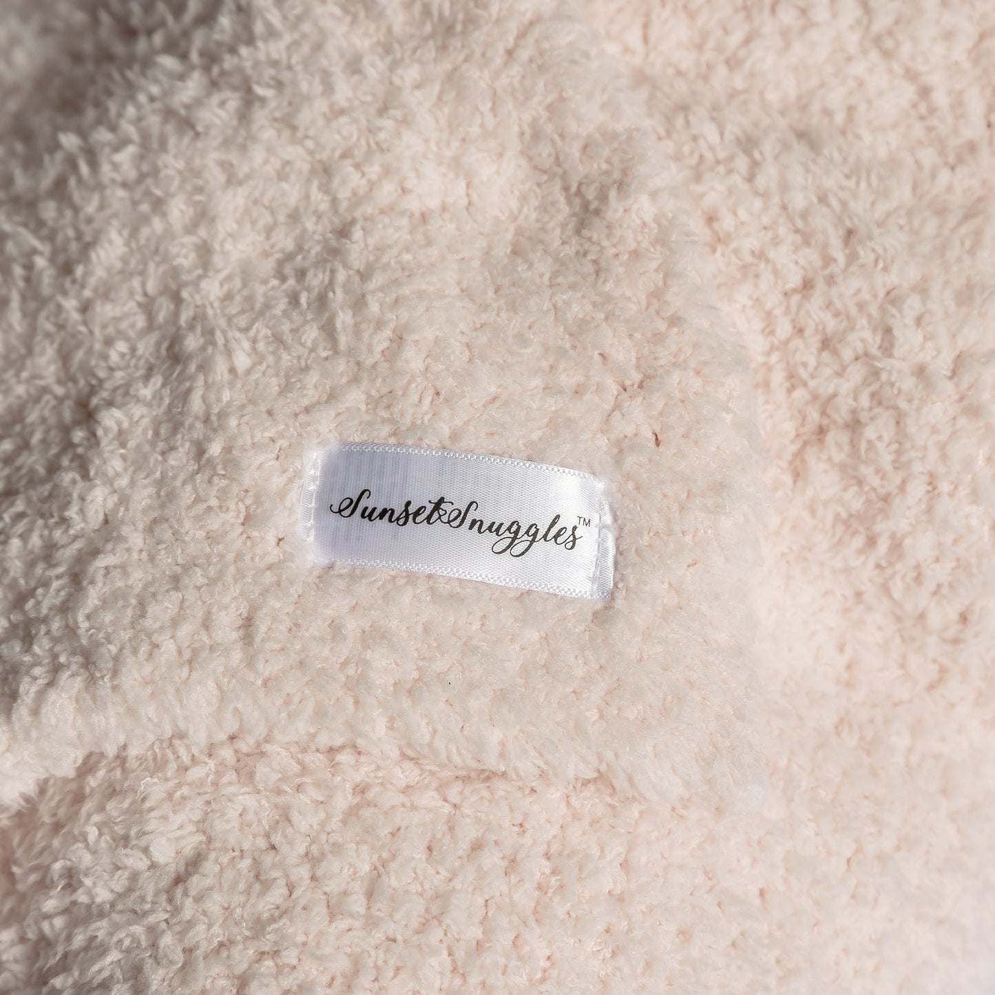 Primrose Pink Solid Double Layered Print Extended Throw