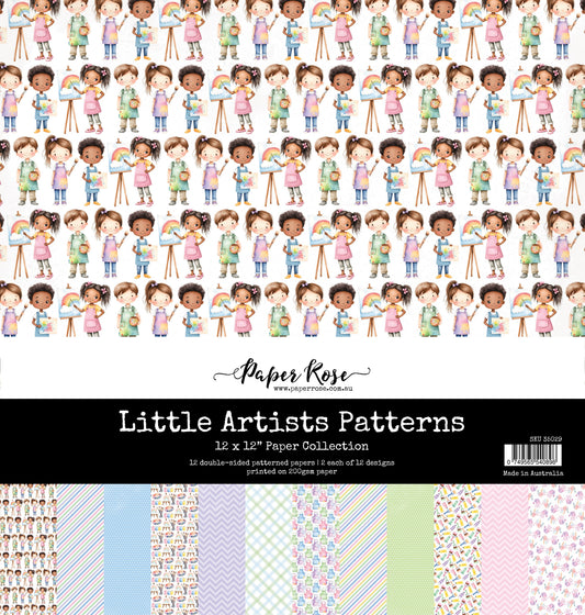 Little Artists Patterns 12x12 Paper Collection 35029