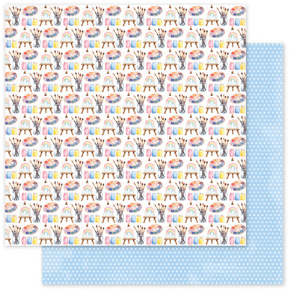 Little Artists Patterns 12x12 Paper Collection 35029